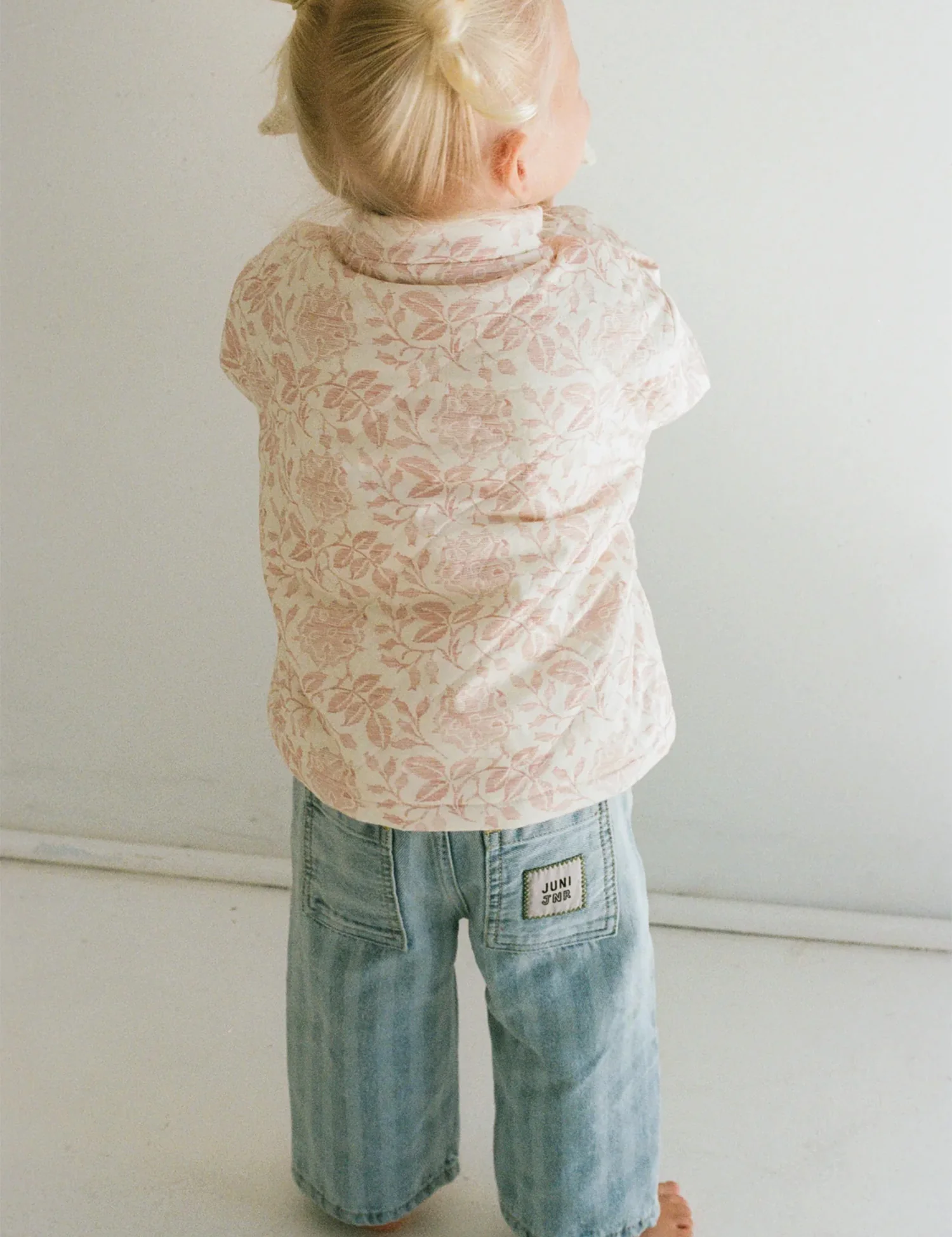 Sadie Quilted Jacket in Rosebud - Image 4