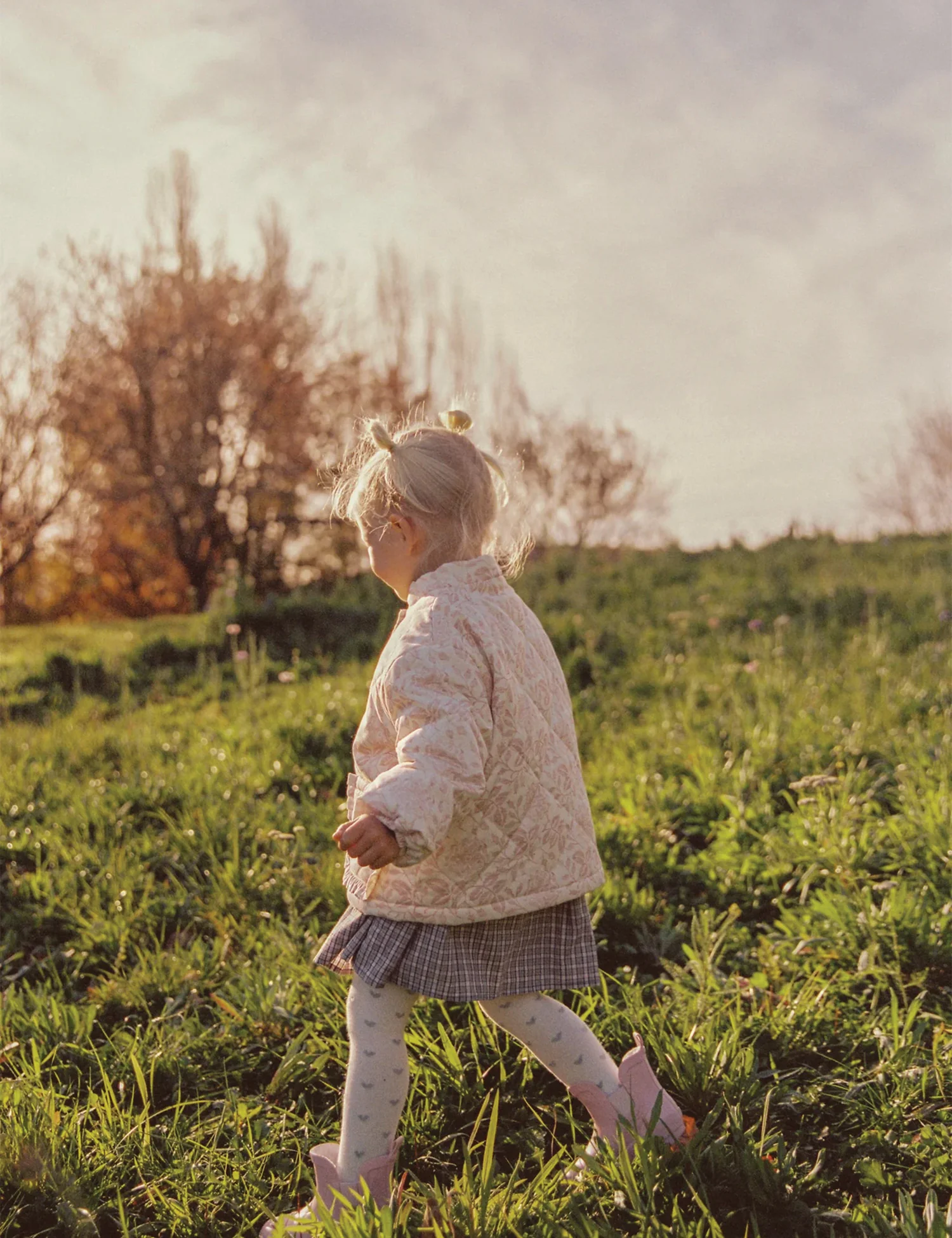 Sadie Quilted Jacket in Rosebud - Image 6