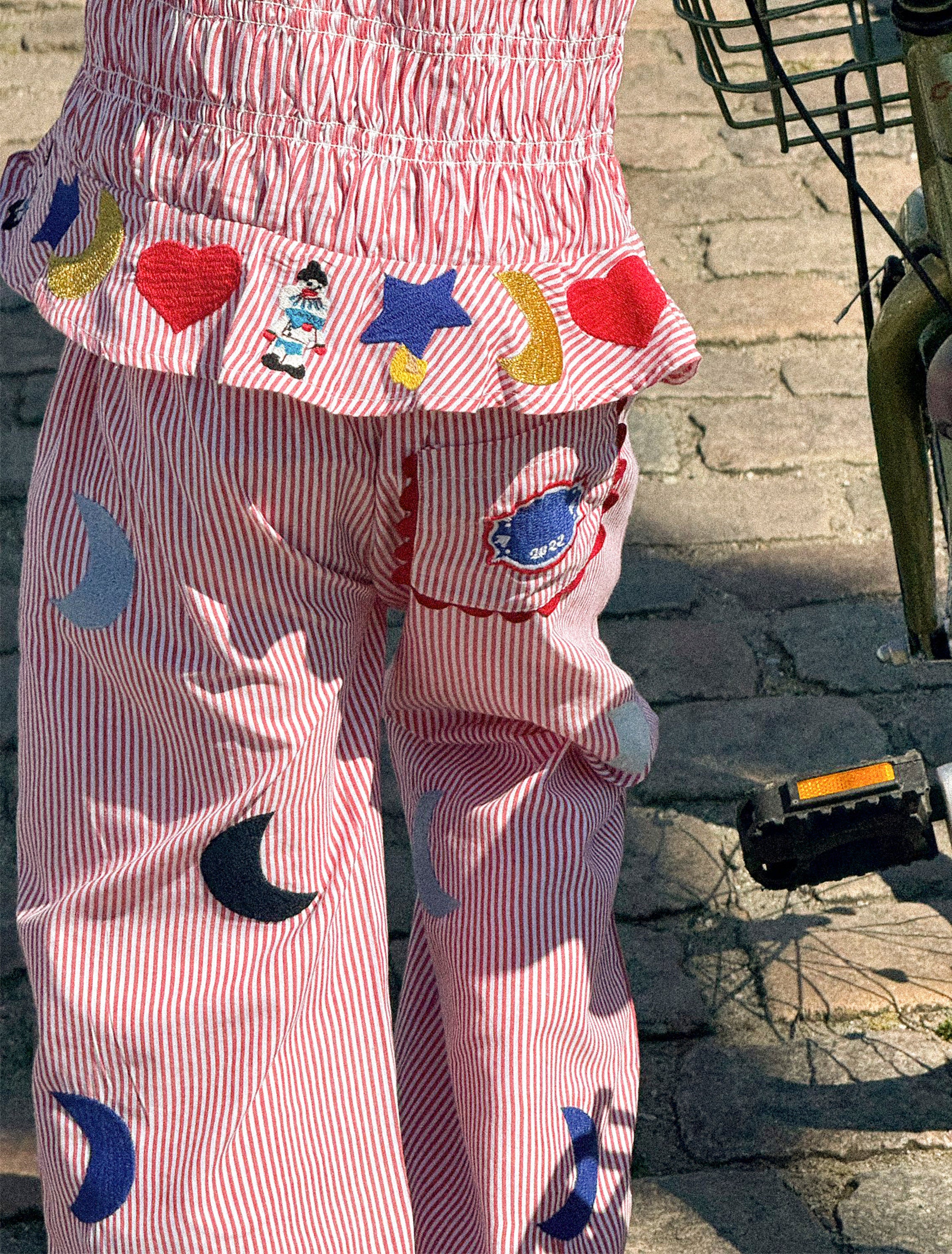 Saxo Mini Pants in Candy Stripes - Image 3