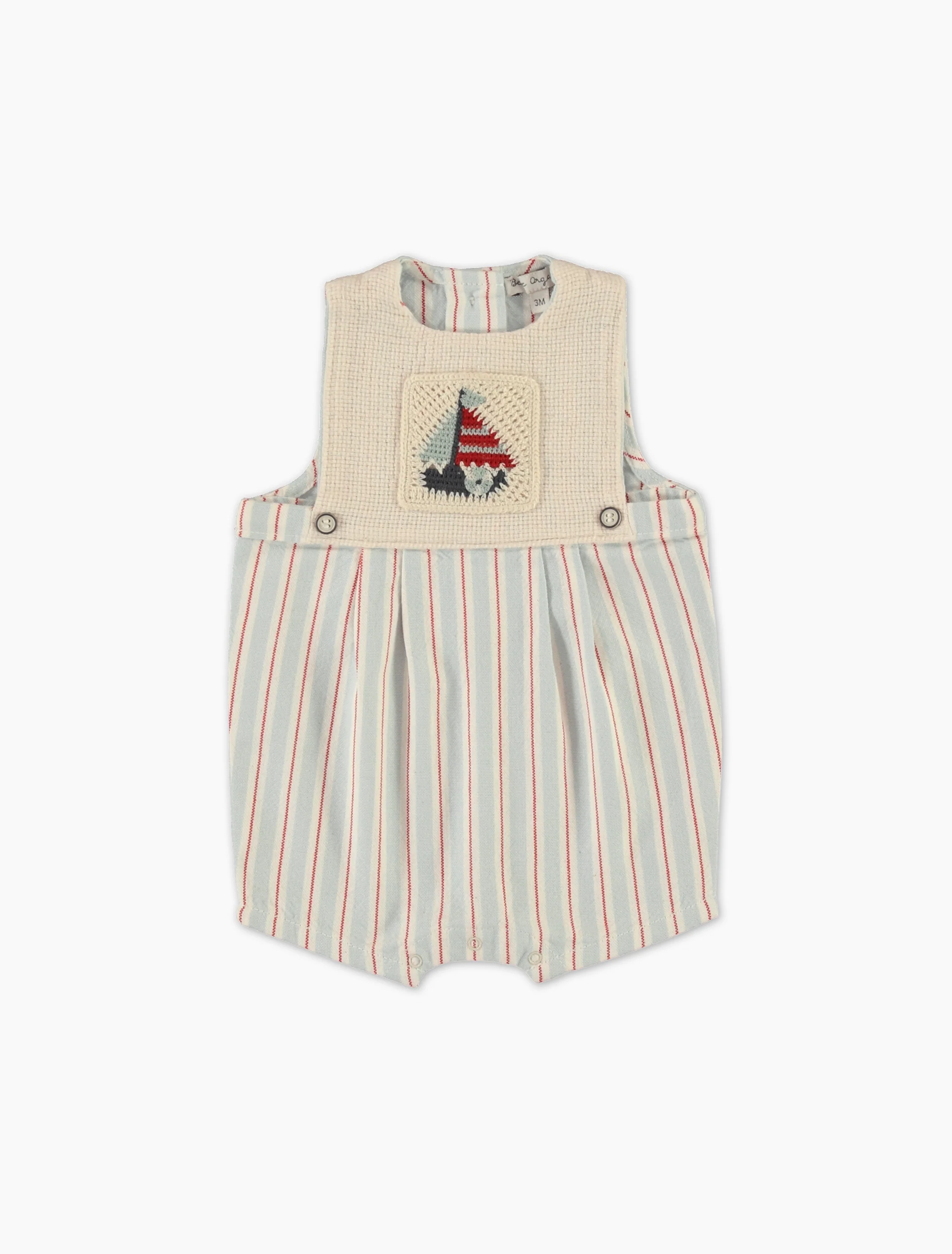 Sebastien Romper in Sea Side Stripe