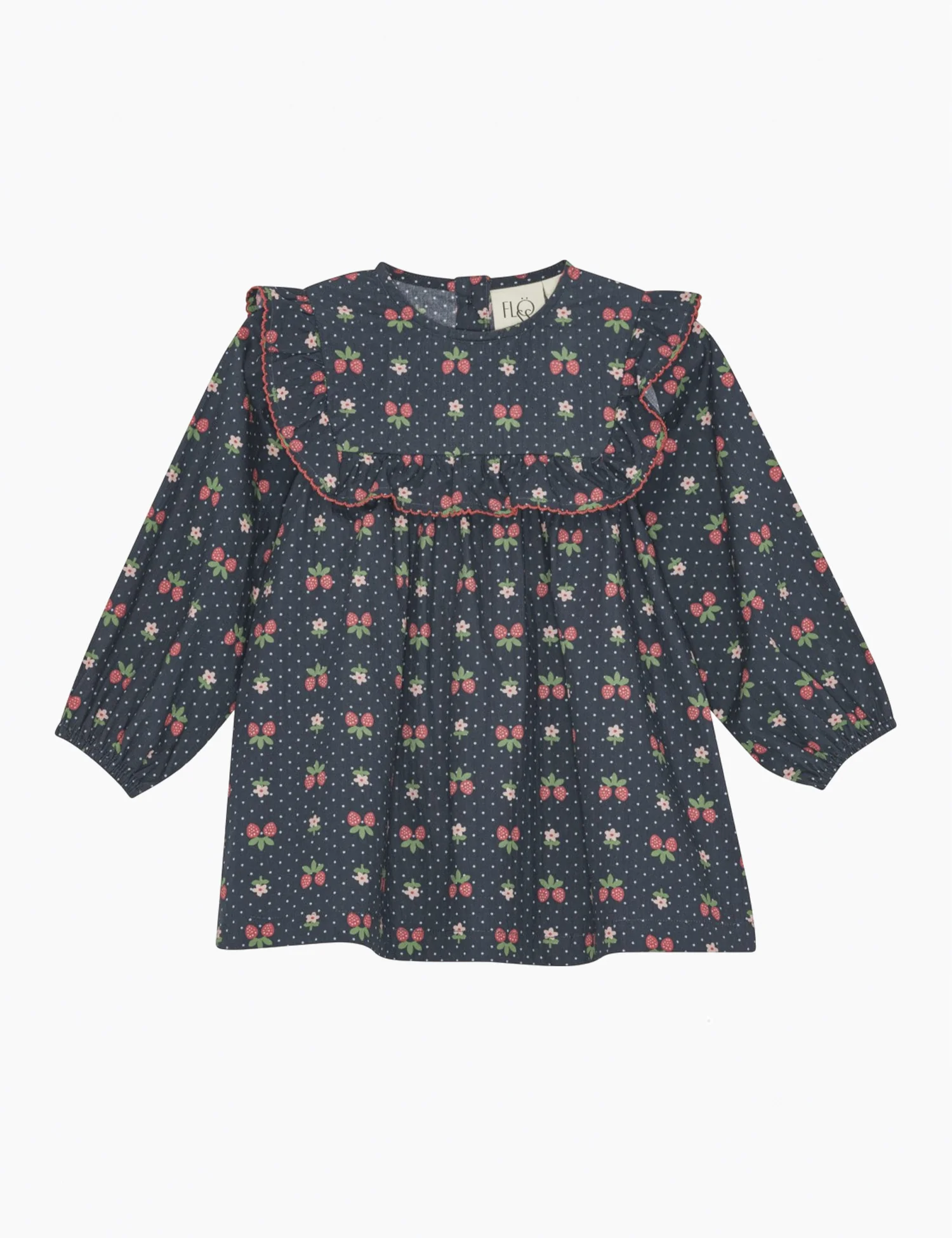 Sofia Dress in Navy Space Berry