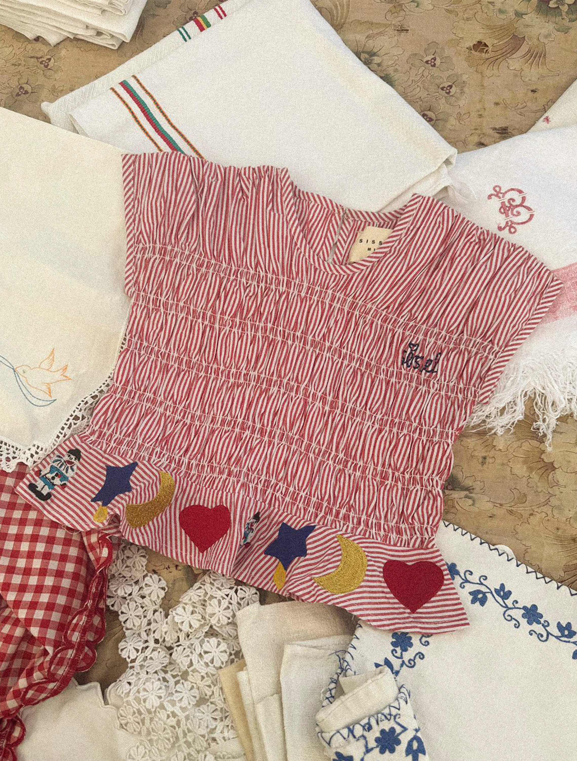 Sol Mini Top in Candy Stripes - Image 5