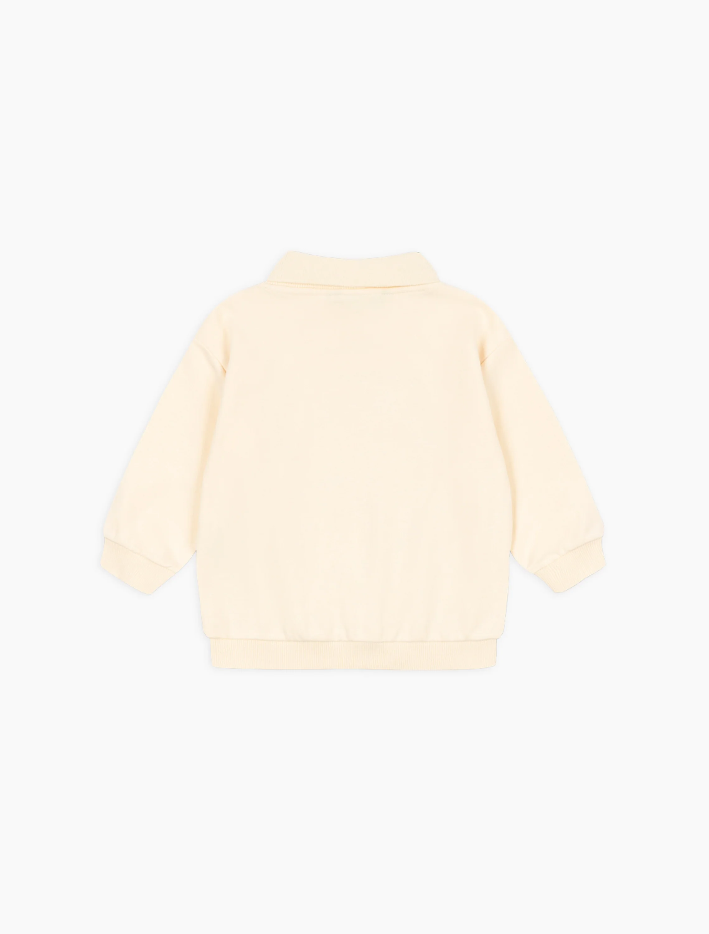 Sporty LS Polo in Buttercream - Image 5