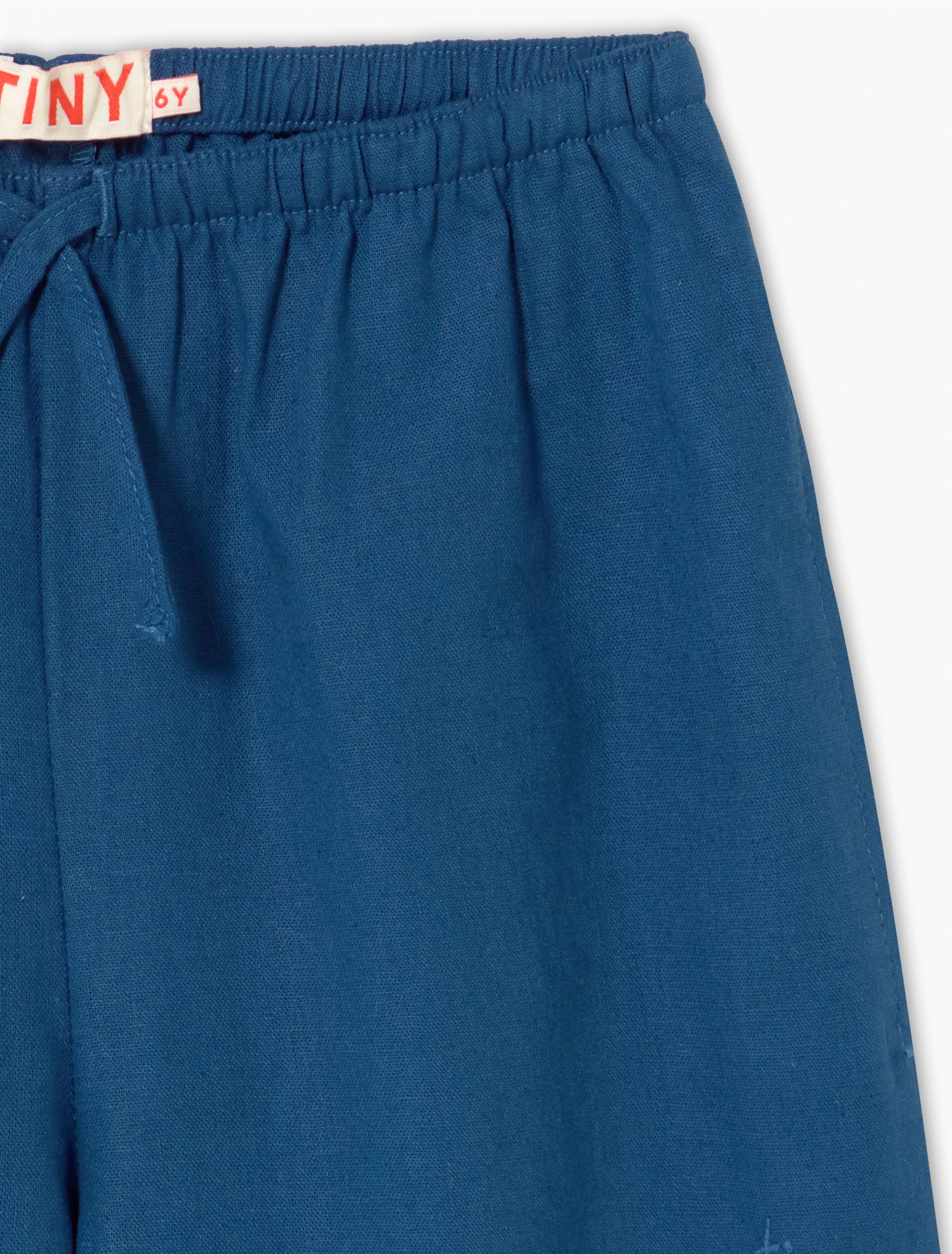 Stripes Woven Pant in Light Navy - Image 6