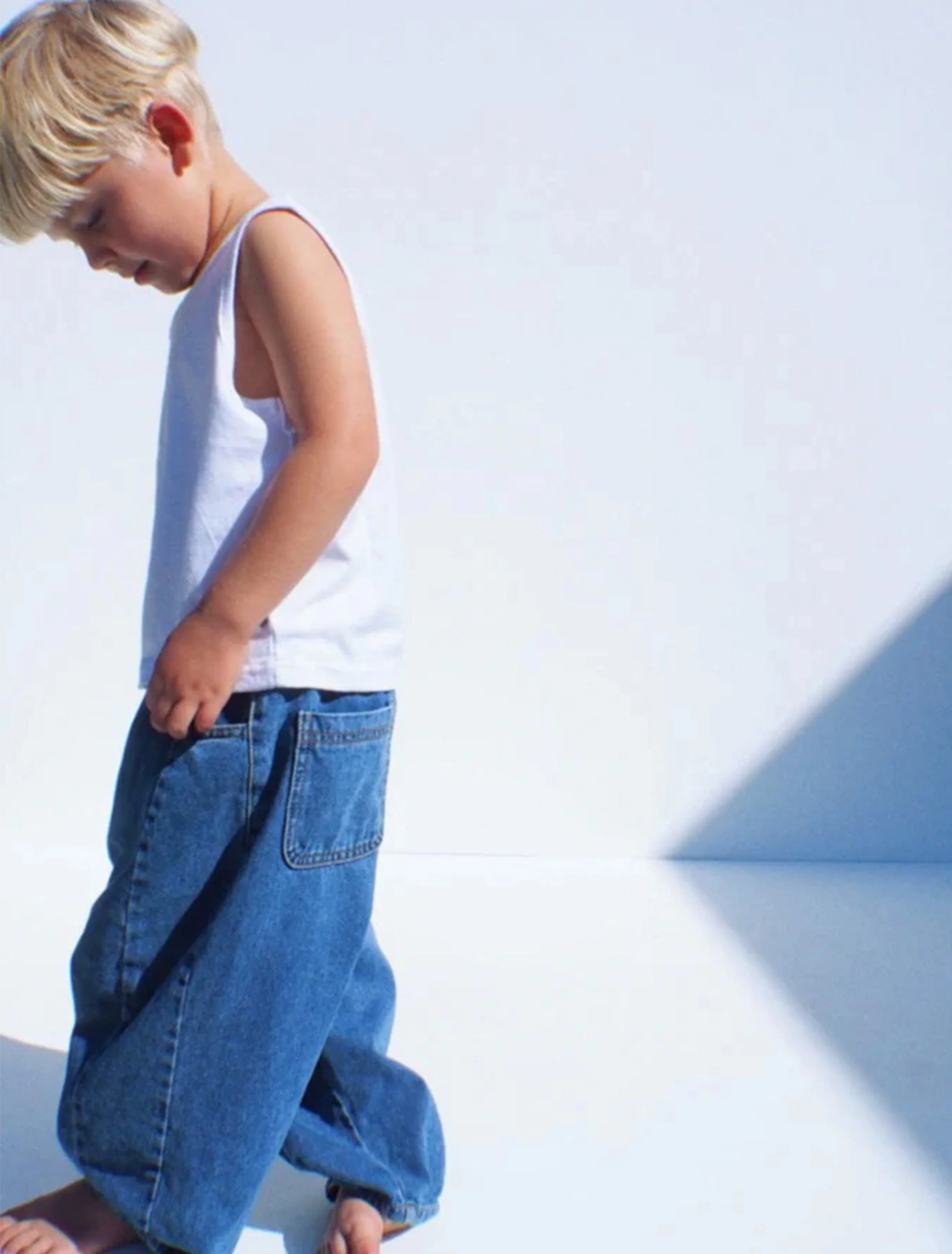 Suki Denim Jean in Blue - Image 9