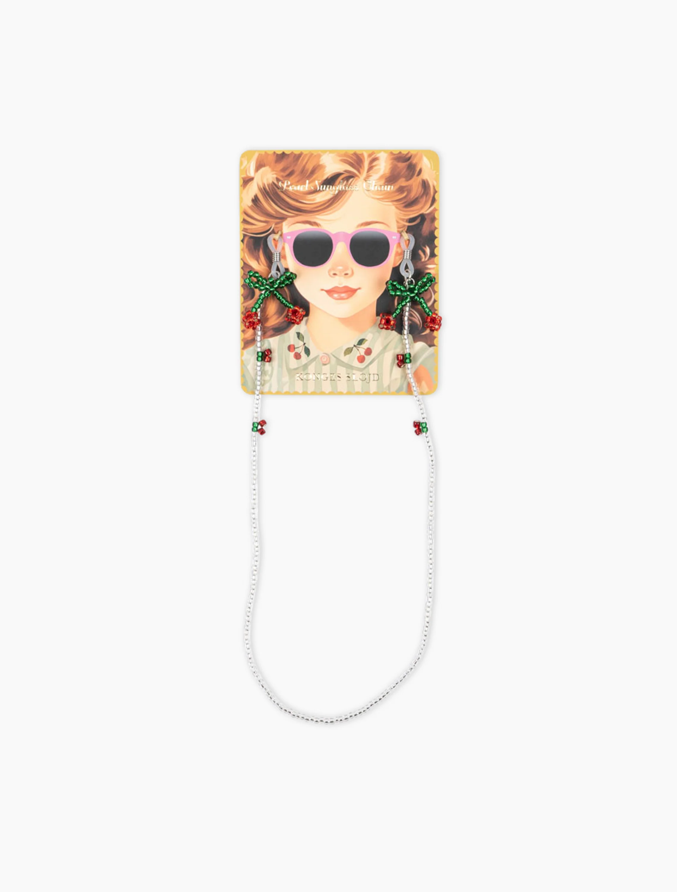 Sunglasses Bead Chain Cherry in Multi
