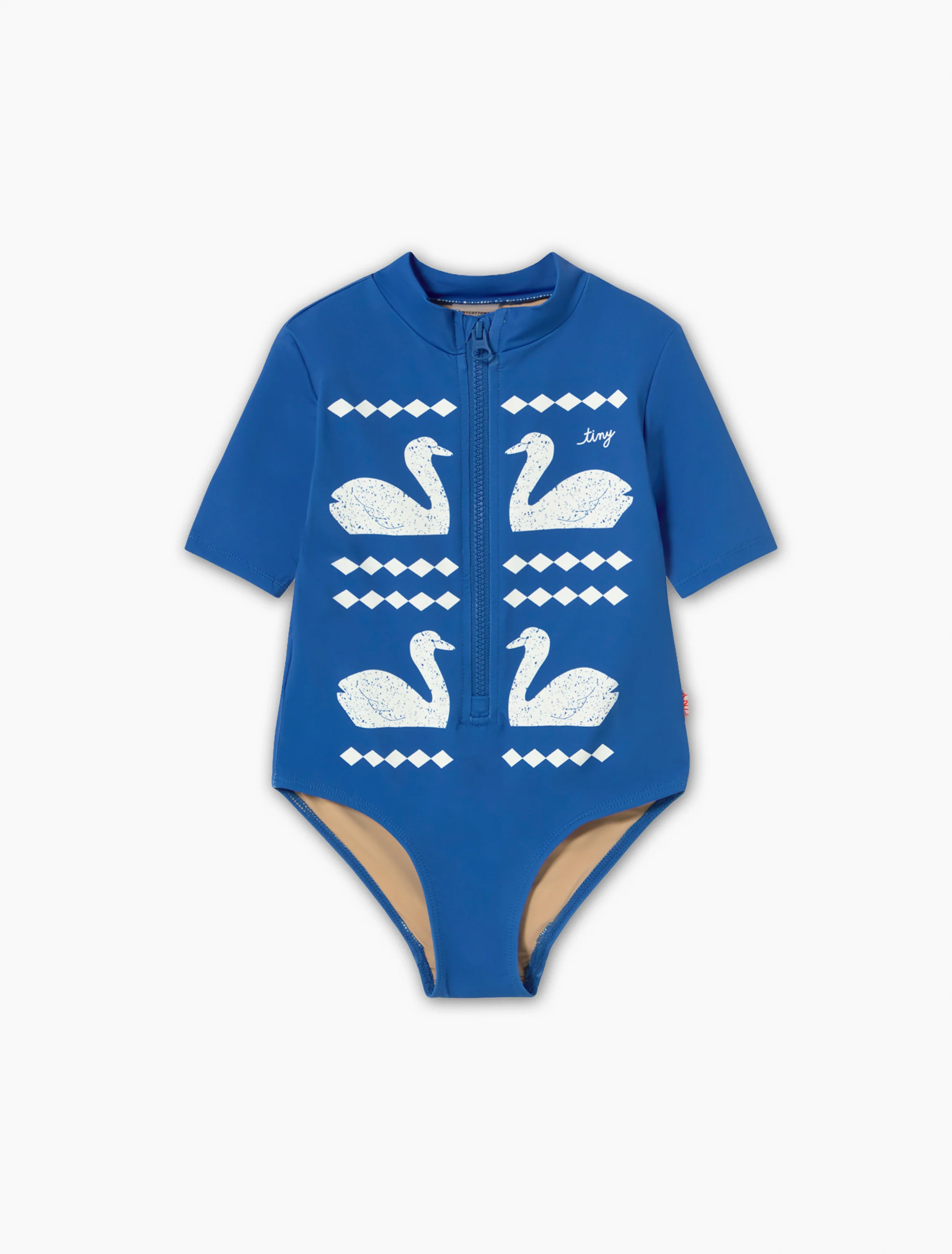 Swans Swimsuit in Blue