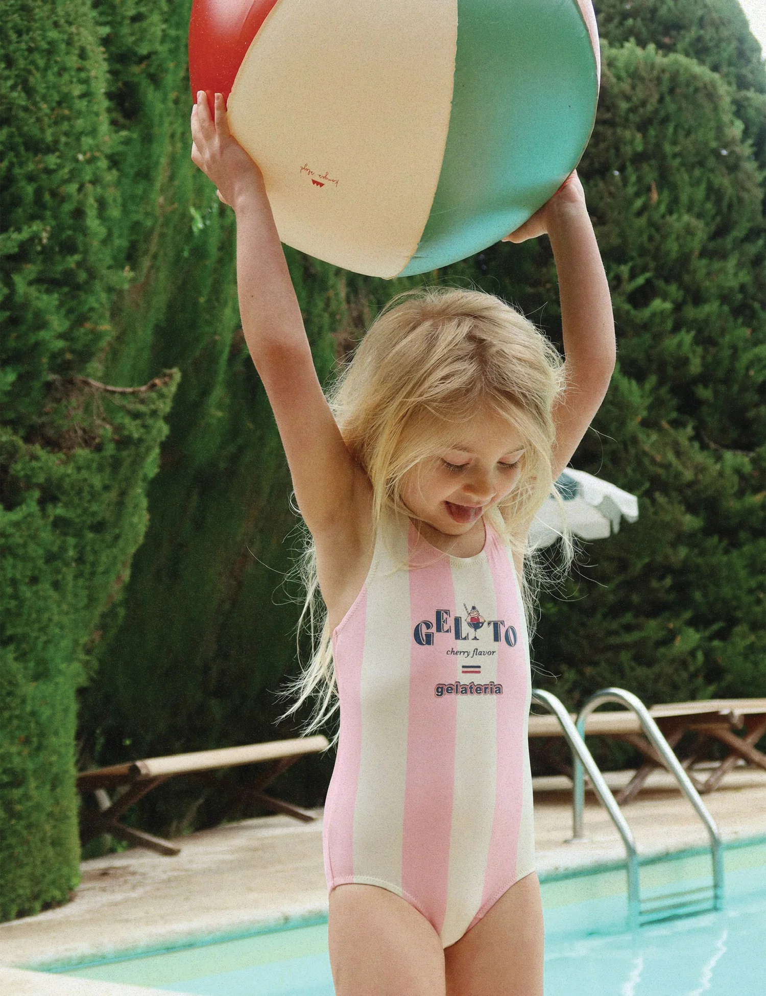 Swim Ring + Beach Ball in Multi - Image 3