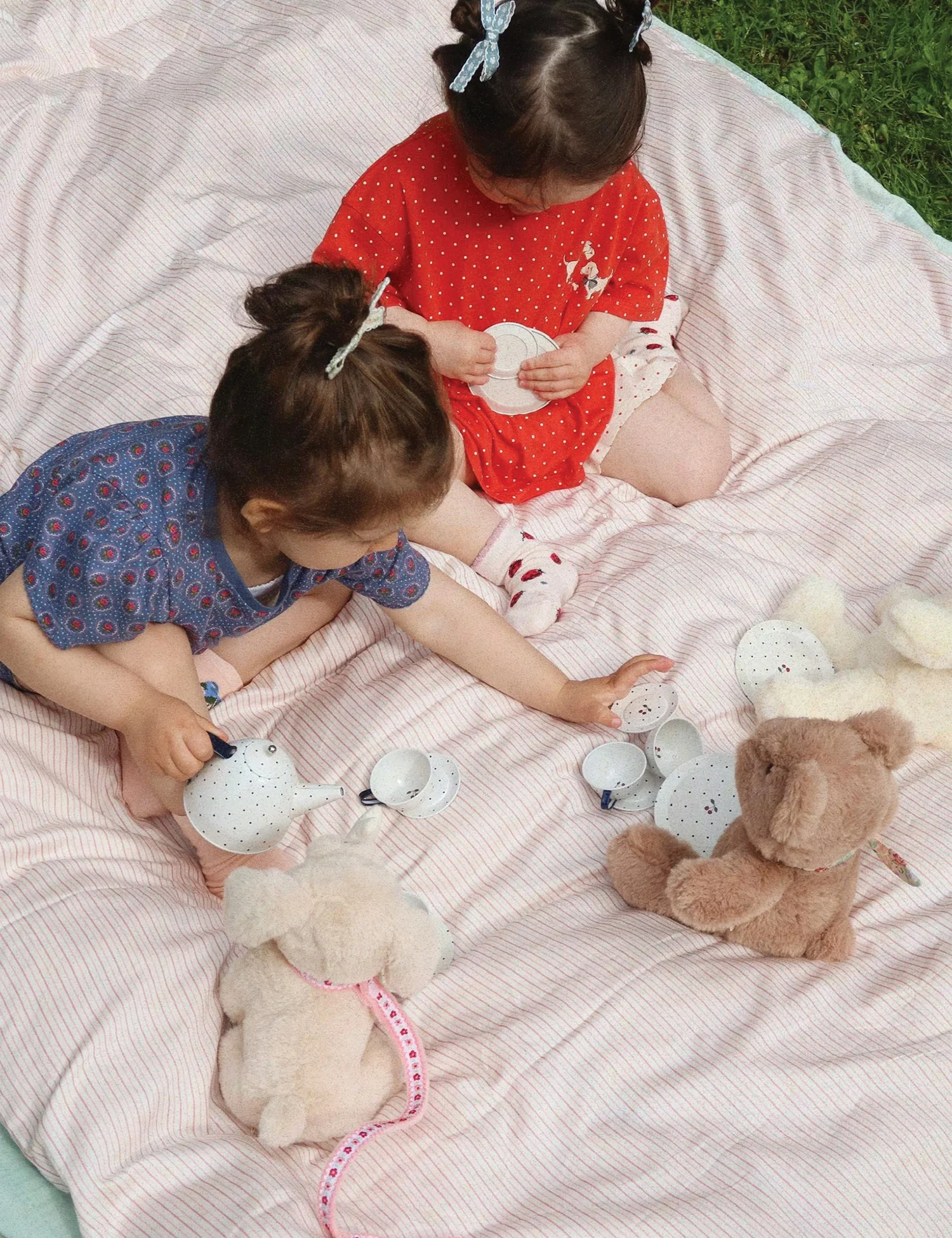 Tea Party in Blue Dot - Image 3