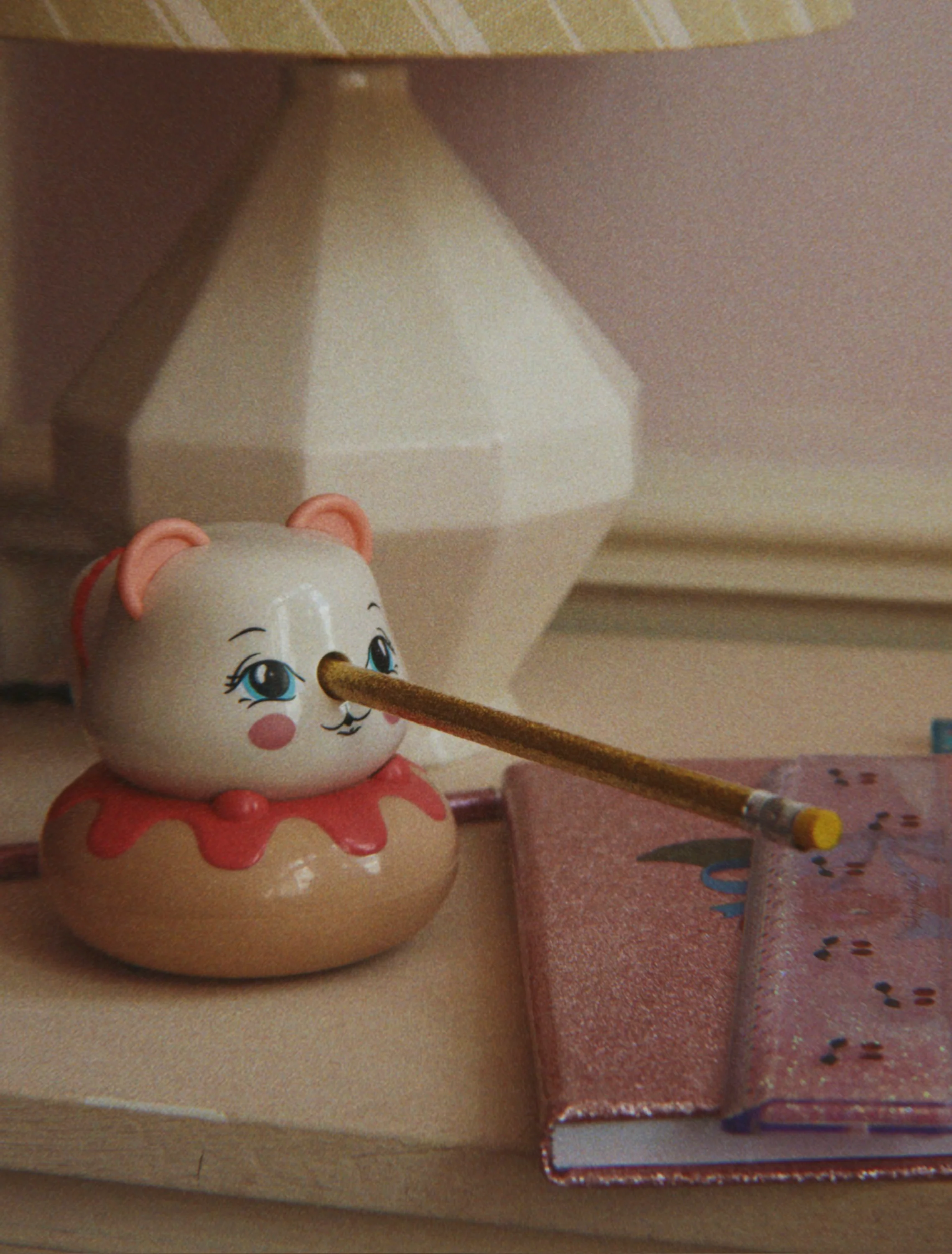 Teddy Twister Pencil Sharpener in Multi - Image 4