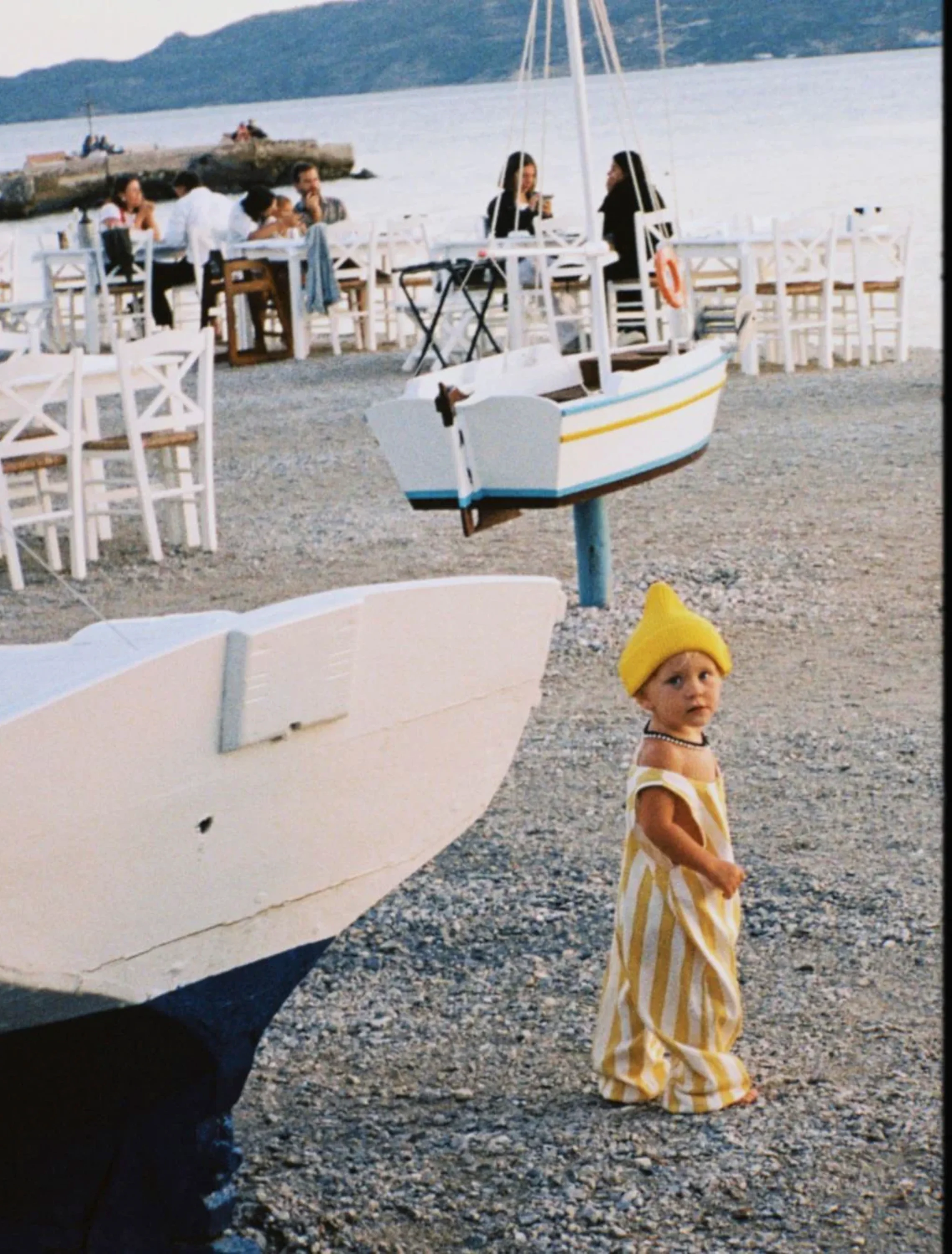 Skipper Jumpsuit in Golden Stripe - Image 4