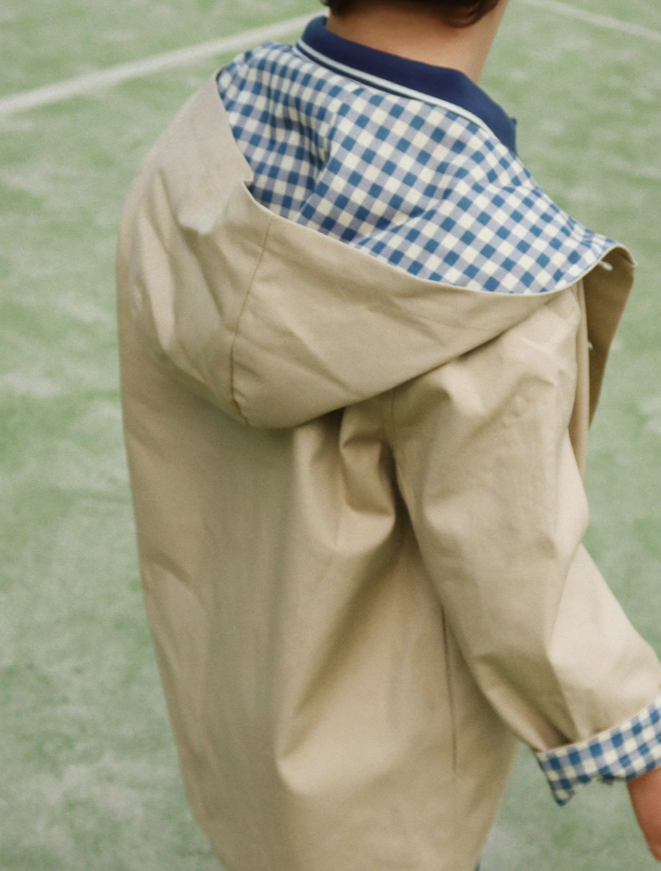 Trenchy Coat in Oxford Tan - Image 4