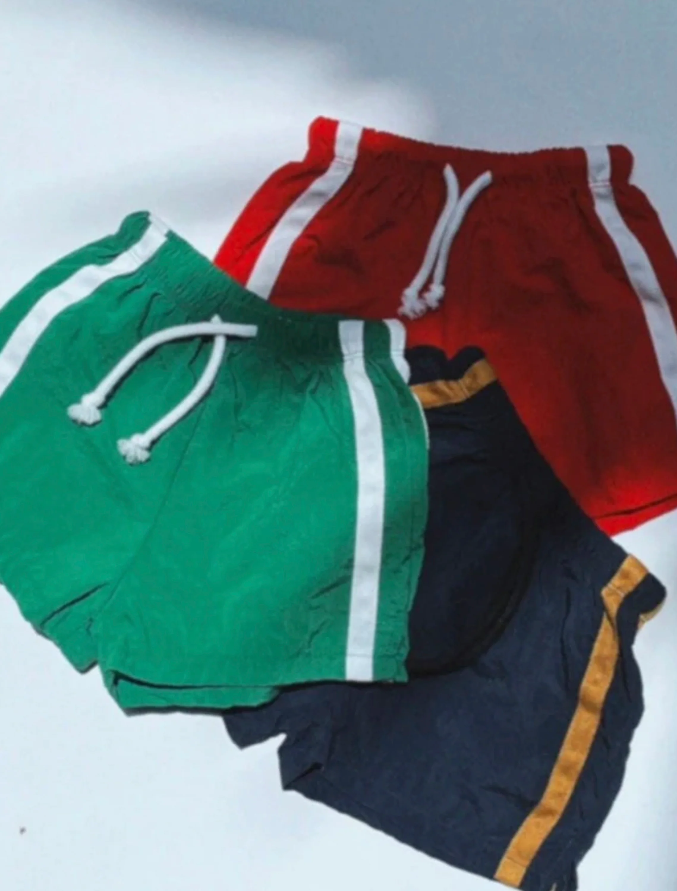 Twin Stripe Swim Short in Midnight - Image 2