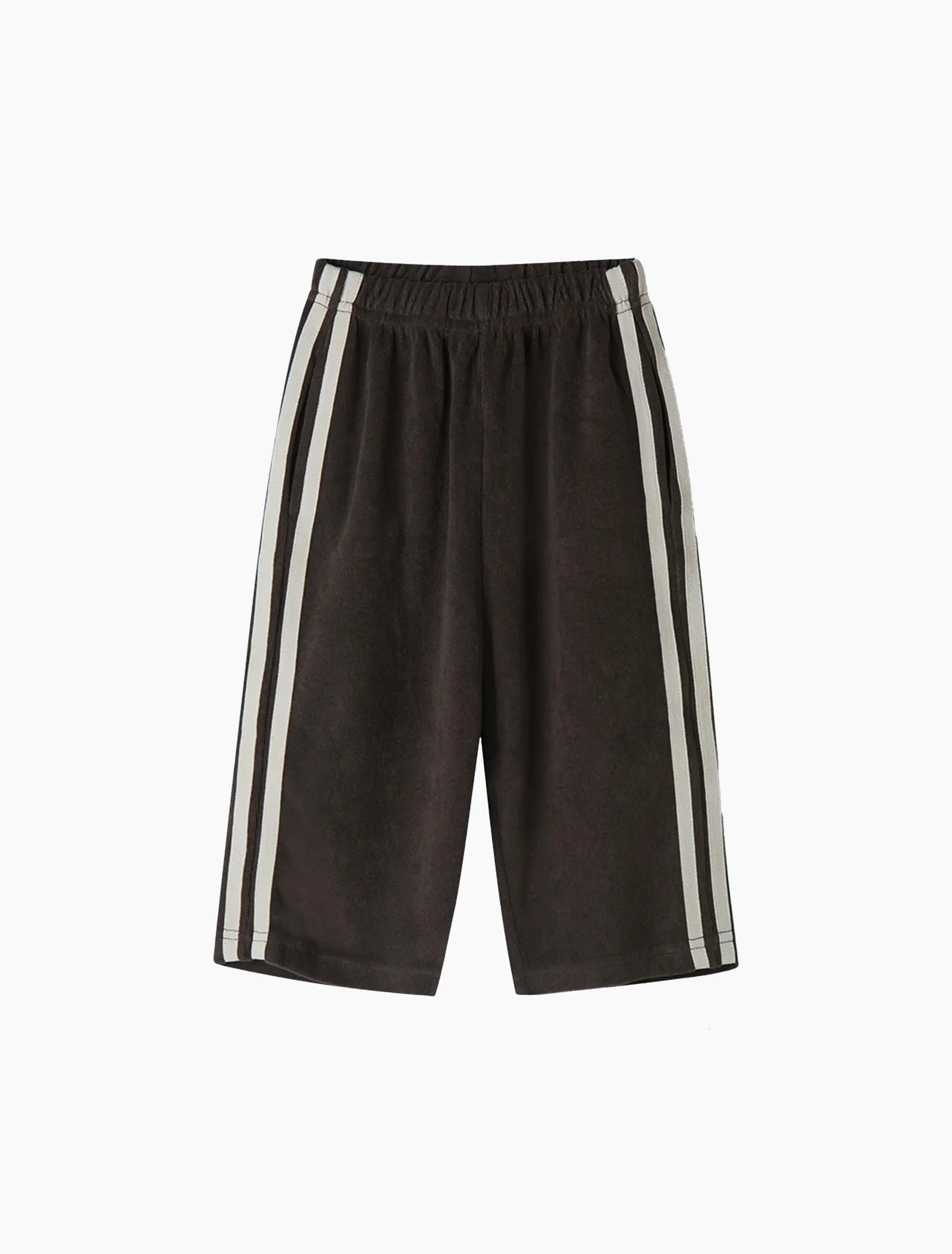 Twin Stripe Terry Pant in Rock