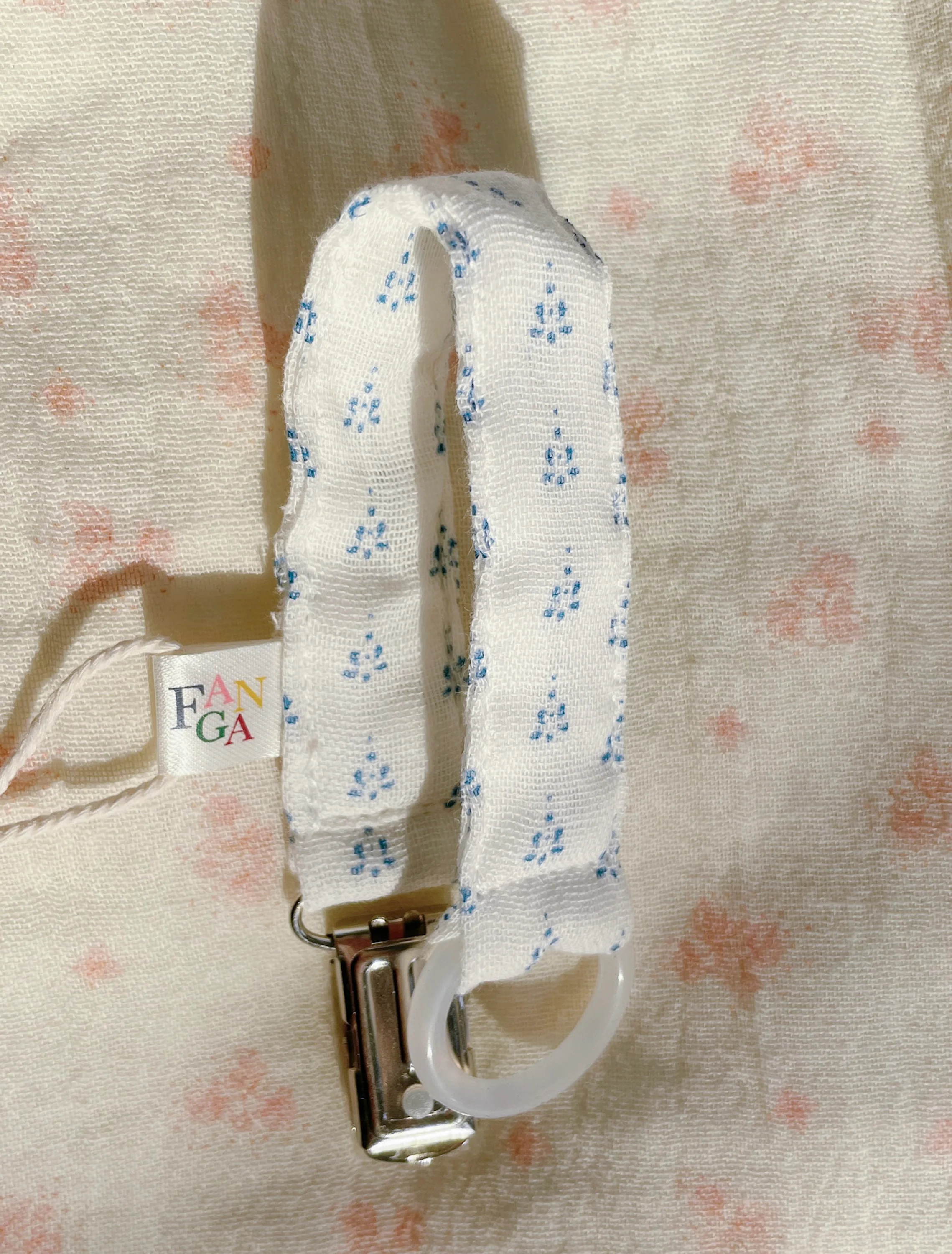 Ven Pacifier Clip in Punto Blu - Image 2