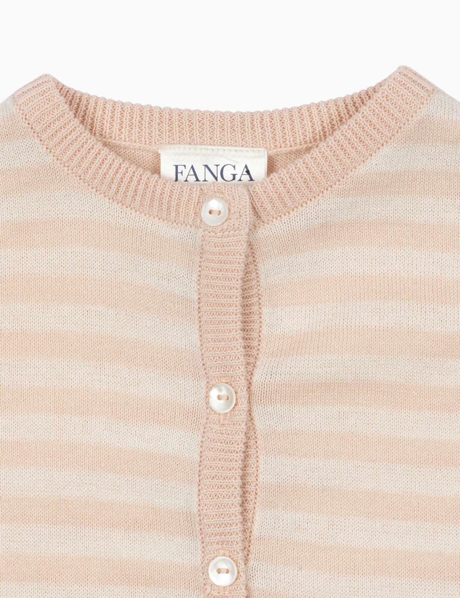 Venti Knit Cardigan in Cameo Rose - Image 5