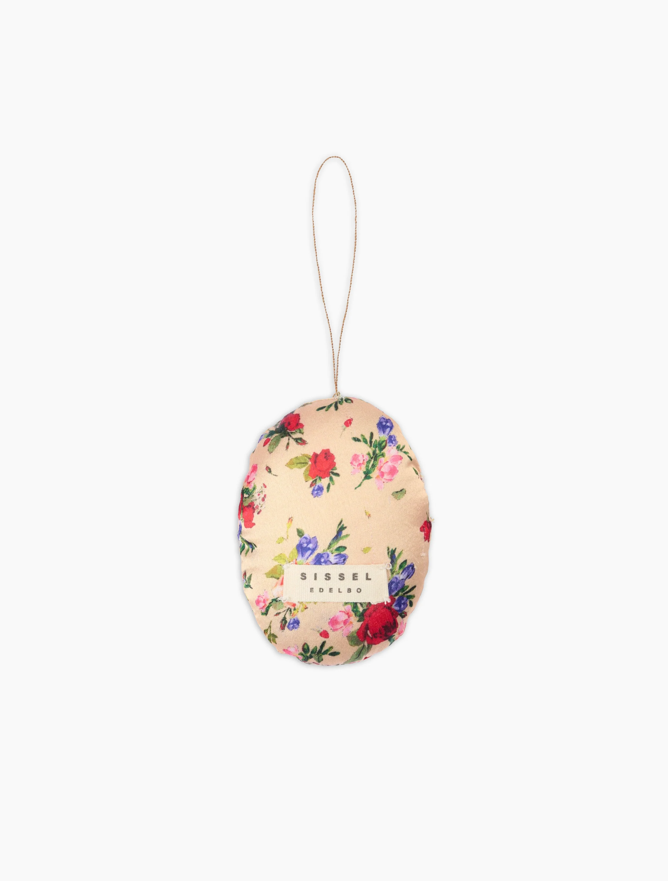 Vera Easter Egg Ornament in Golden Floral - Image 6