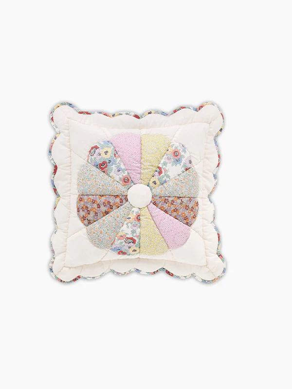 Verbena Liberty Patchwork Cushion