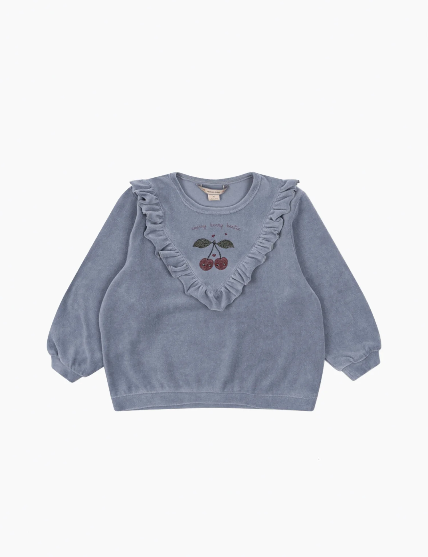 Wally Frill Sweatshirt in Tradewinds