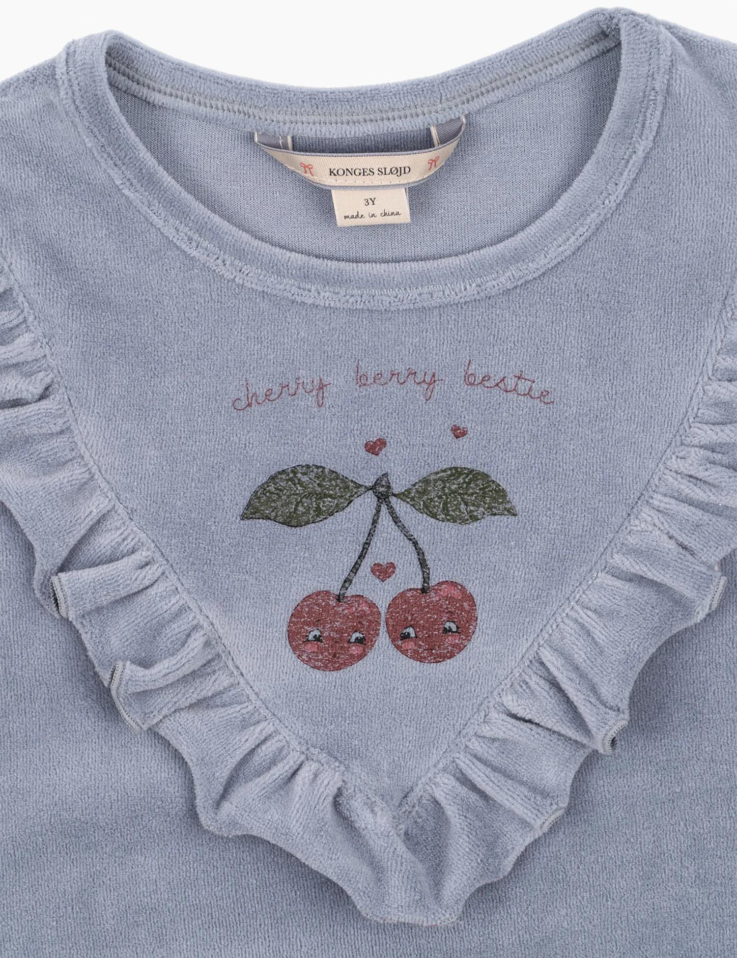 Wally Frill Sweatshirt in Tradewinds - Image 4