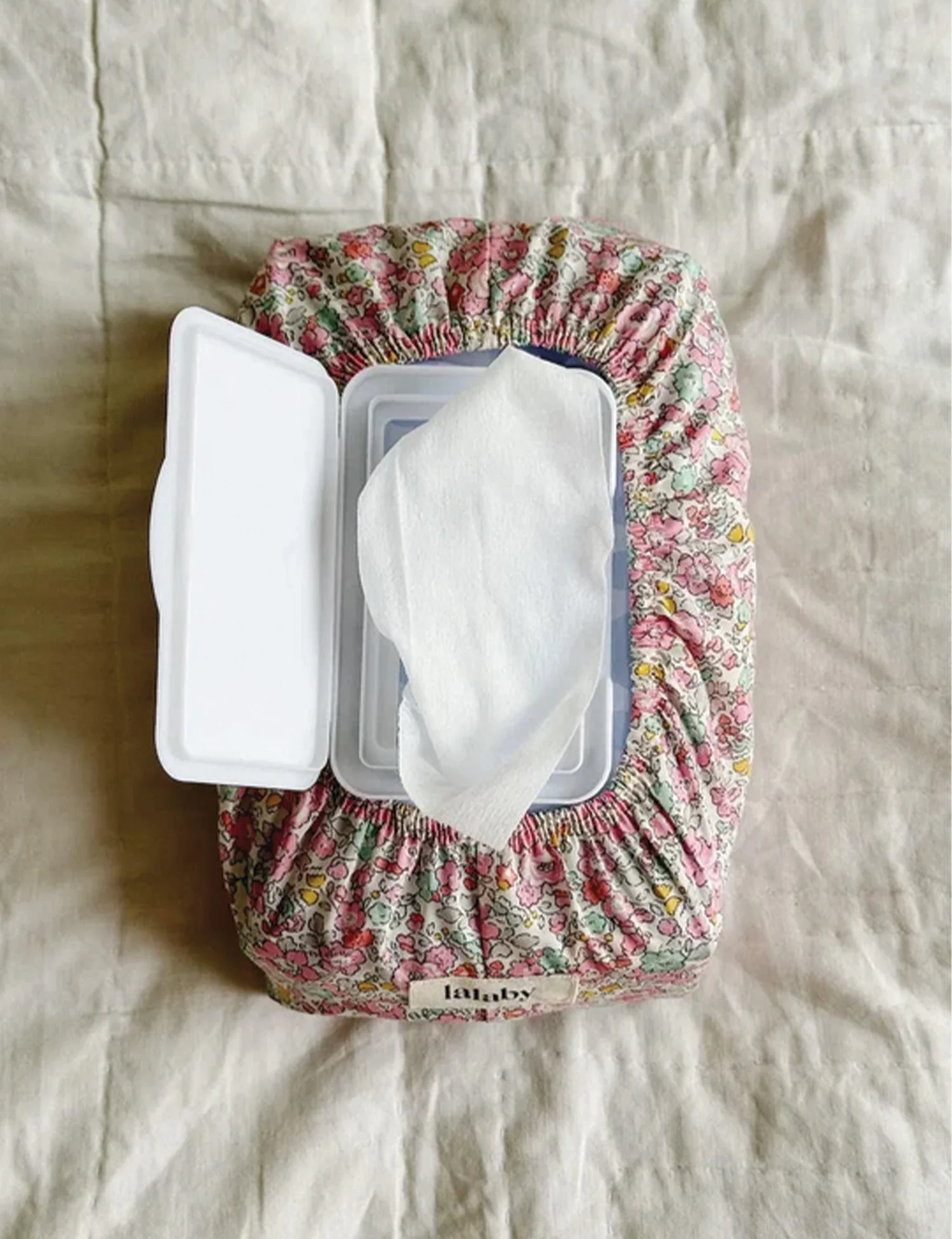 Wet Wipe Cover in Pink Betsy - Image 3