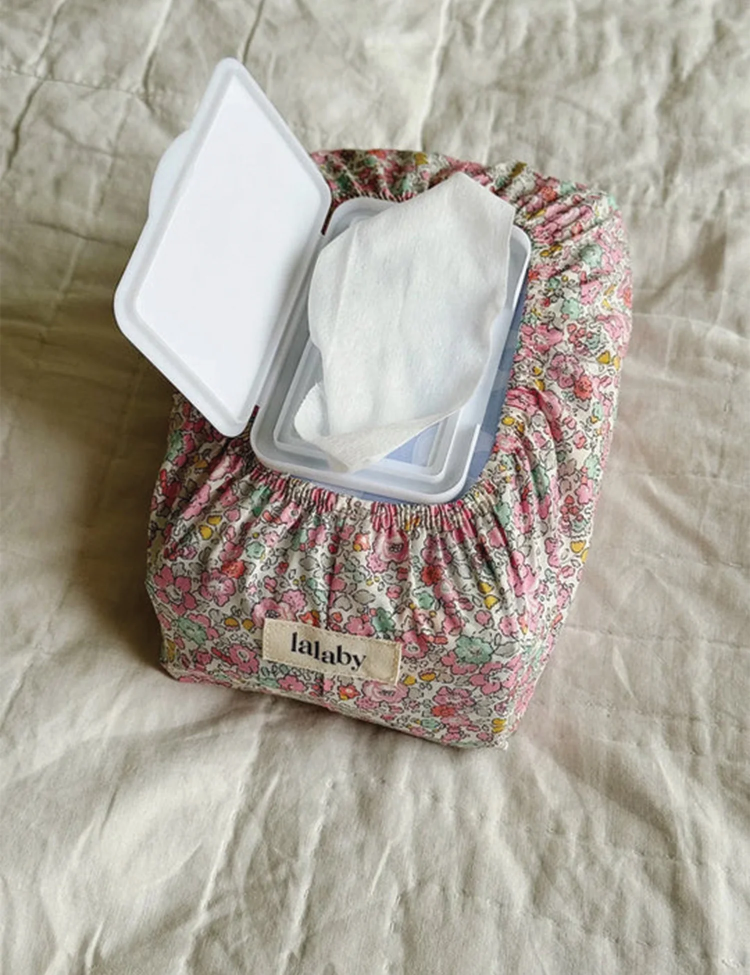 Wet Wipe Cover in Pink Betsy - Image 4