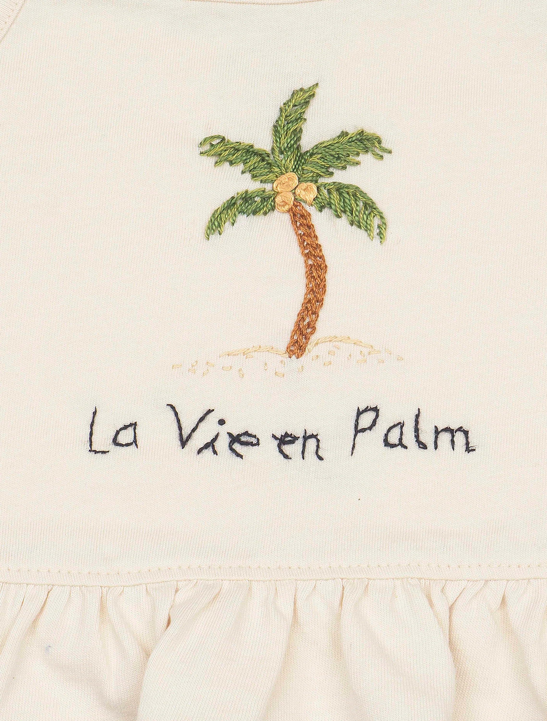 Wide-Leg Pant Set in La Vie in Palm - Image 5