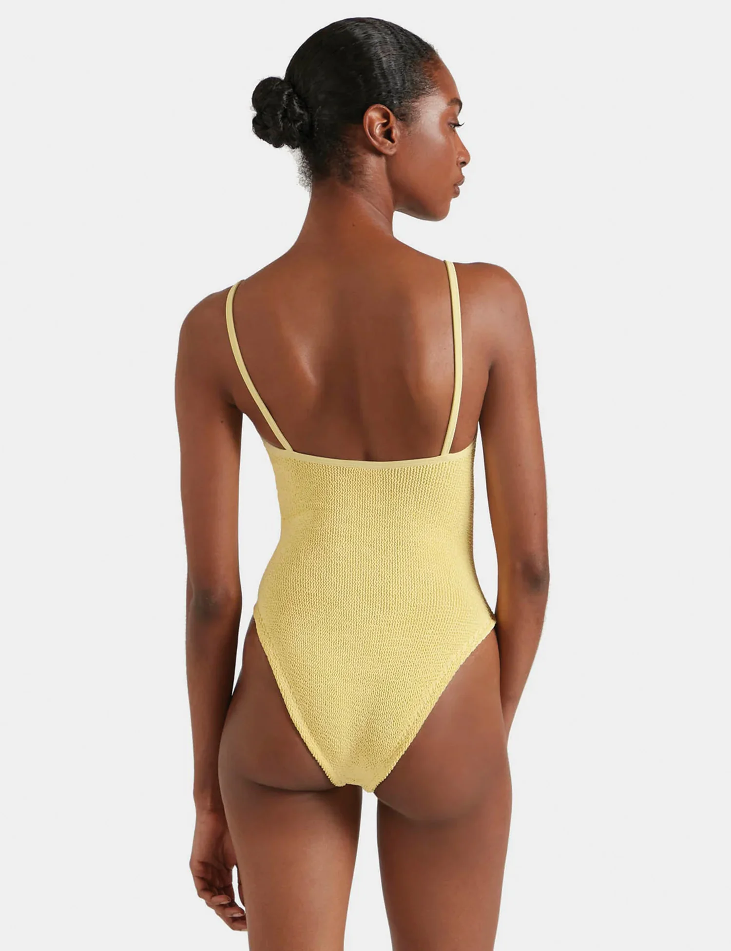 Women's Mia Beaded One-Piece Swimsuit in Butter - Image 4