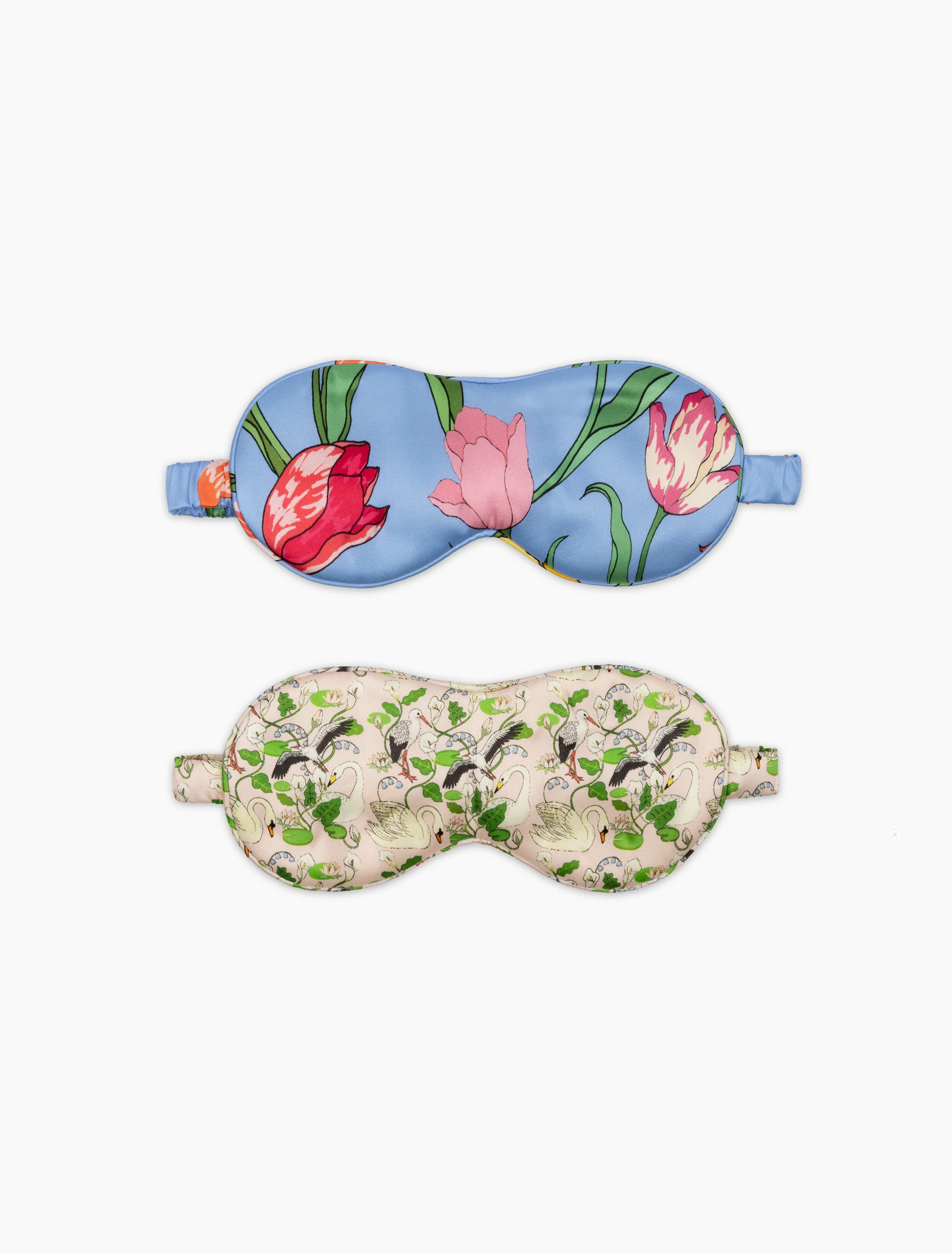 Women's Silk Eye Mask in Botanical Gardens - Image 5